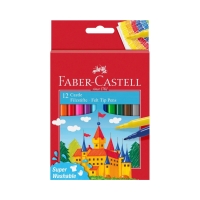 Flamastry 12kol zamek Faber - Castel FC554201