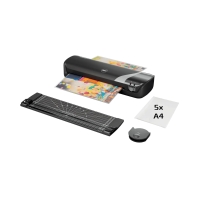 Laminator A4 czarny 75-125mc + akcesoria GBC Inspire+