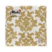 Serwetki 33x33 3w White&Gold Wallpaper 001805 (20)