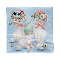 Serwetki 33x33 3w Daisies In White Vases 010301 (20)