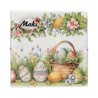 Serwetki 33x33 3w Watercolour Scene Basket 012501 (20)