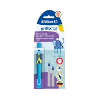 Pióro kulkowe do nauki pisania dla leworęcznych Neon Fresh Blue niebieskie Pelikan Griffix