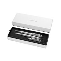 Pióro wieczne + długopis Pelikan Jazz Noble Elegance Silver 400189921