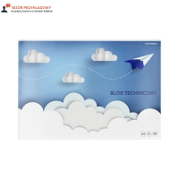 Blok techniczny A4/10 biały Basic Top2000 400184493