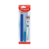 Ołówek 2szt. + nakładka gryzak Kidy Learn Concentration Maped 854400