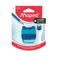 Temperówka pojedyncza pojemnik Kidy Learn Concentration Maped 014300