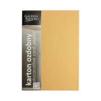 Karton wizytówkowy A4 210g Pearl złoty (20)