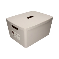 Pojemnik z pokrywą 28L neutral Flexistore Idea Home