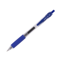 Pióro żelowe automatyczne 0.3mm niebieskie DRect 0907