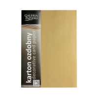 Karton wizytówkowy A4 135g Pearl złoty 20 ark.
