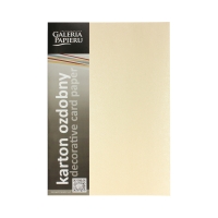 Karton wizytówkowy A4 135g Pearl kremowy 20 ark.