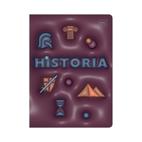 Zeszyt A5/60 kratka historia hybrid + pigułka wiedzy Interdruk