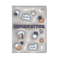 Zeszyt A5/60 kratka informatyk hybrid + pigułka wiedzy Interdruk