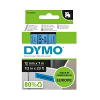 Taśma 12mmx7m czarnoniebieska Dymo 45016