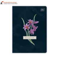 Zeszyt A5/80 w kratkę Hybrid Fiori Interdruk 70g