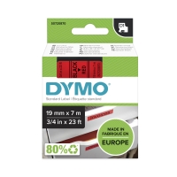 Taśma 19mmx7m czarnoczerwona Dymo 45807