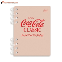 Notes 80k kratka spirala Coca Cola Interdruk