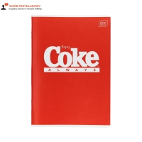 Zeszyt A5/60 kratka Hybrid Coca Cola Interdruk 70g