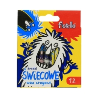 Kredki świecowe 12kol extra Fiorello