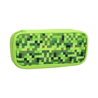 Piórnik saszetka 1zamek/klapka green PIXI HappyColor HA2213