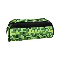 Piórnik saszetka 2 zamki Pixi GREEN HappyColor