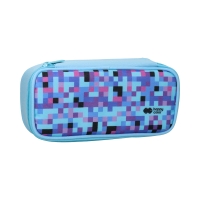 Piórnik saszetka 1zamek/klapka blue PIXI HappyColor HA2213
