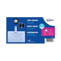 Identyfikator 54x90 mechanizm ściągający Avery