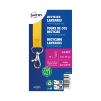 Smycz PET karabinczyk 15x440mm żółty (10)