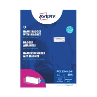 Identyfikator 80x34 imienny stalowy magnes BPPolar30 (5)