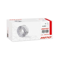 Taśma do metkownicy 26x12 1rzędowa falista biała - 6szt.