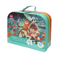 Puzzle 359 elementów walizka Deli EH746