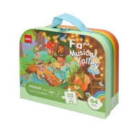 Puzzle 212 elementów walizka Deli EH745