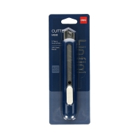 Nożyk do papieru 18mm niebieski Deli EM530