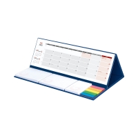 Kalendarz biurowy stojący granatowy NotesMaxi KB062B