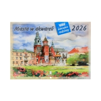 Kalendarz wieloplanszowy Miasta w Akwareli WL05
