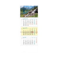 Kalendarz trójdzielny Tatry KT01