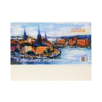 Kalendarz biurowy stojacy poziom 135x260