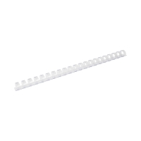 Grzbiet plastikowy 14mm przezroczyste 125k Argo