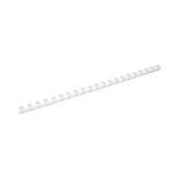 Grzbiet plastikowy 10mm przezroczyste 65k Argo