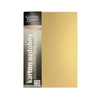 Karton wizytówkowy A4 250g Millenium/złoty - 20 ark.