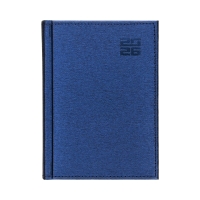 Kalendarz ksiażkowy B6 granat Aluminium Standard