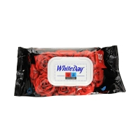 Chusteczki nawilżane White Day (120)