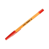 Długopis 0.7mm czerwony żółta obudowa Taurus D-203