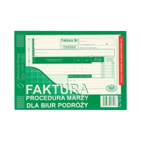 Faktura A5 marża biurpodróży MP 194-3E