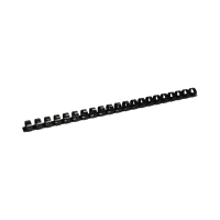Grzbiet plastikowy 14mm czarny 100k Fellowes (100)