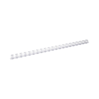 Grzbiet plastikowy 12.5mm przezroczyste 105k Argo