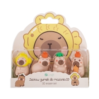 Gumka uniwersalna 3D Kapibara (4)