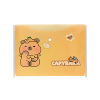 Teczka kopertowa A4 beżowa Kapibara