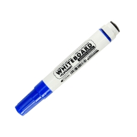 Marker do tablic 1.0-3.0mm niebieski okrągły magnes/gąbka