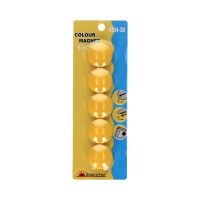 Magnesy do tablic 30mm żółte WF-30 Argo (5)